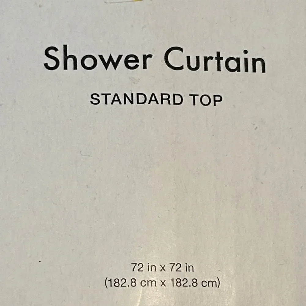Diane Von Furstenberg Tropical Green and White Shower Curtain